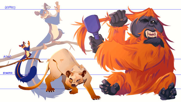 3 Animals 3 Animals