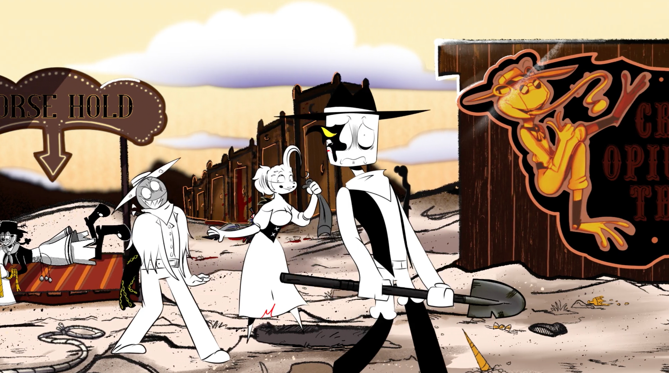 "The Town Without Laws" [Freelance Animation Coloring]